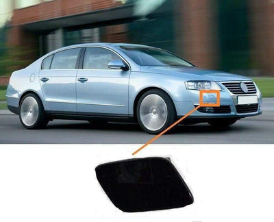 Fits VW Passat B6 2005-2010 Headlight Washer Jet Cover Driver Side - tradevehicleparts.co.uk