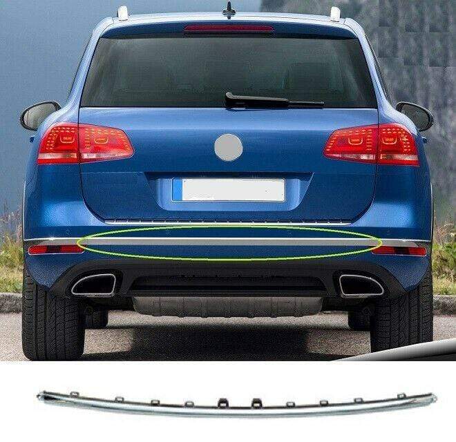 VK5450 VW Touareg 2014-2018 Rear Bumper Moulding Chrome