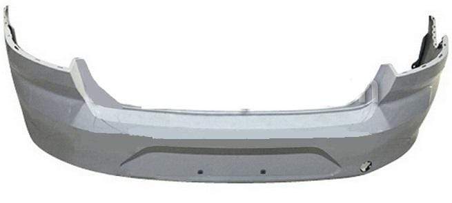 VK5555 VW Passat B8 2015- Rear Bumper Primed Without Parking Sensor Holes