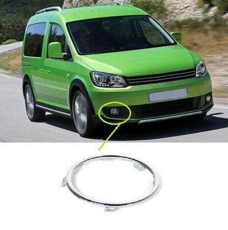 VK5561C VW Caddy 2010-2015 Front Bumper Fog Grille Chrome Ring Moulding Driver Side