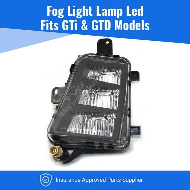 Fits VW Golf Mk7 Estate 2012-2017 Fog Light Lamp Led Passenger Side Fits Gtd Models - image 2