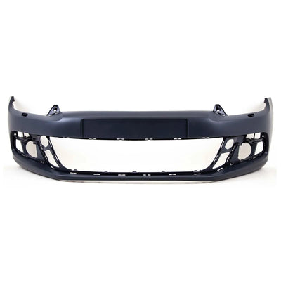 Fits VW Scirocco 2008-2014 Front Bumper Primed With Washer Holes - tradevehicleparts.co.uk