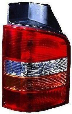Fits VW Caravelle 2004-2009 Rear Light Lamp Passenger Side Tailgate Models Amber - tradevehicleparts.co.uk