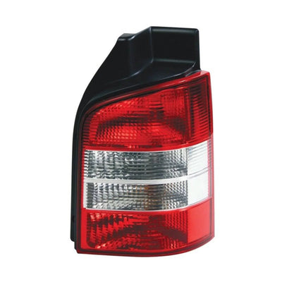 Fits VW Caravelle 2004-2009 Rear Light Lamp Tailgate Models Clear Lens Driver Side - tradevehicleparts.co.uk