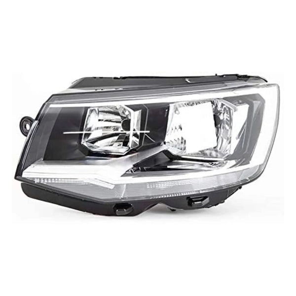 Fits VW Caravelle 2015- Headlight Headlamp W/Motor Twin Reflector H7 Type Left Side