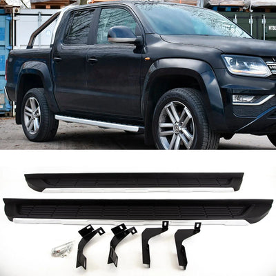 Fits VW Amarok 2011-2016 Running Boards Side Steps - tradevehicleparts.co.uk