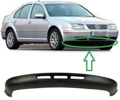 Fits VW Bora 1999-2006 Front Bumper Spoiler Fits Under Bumper  - tradevehicleparts.co.uk