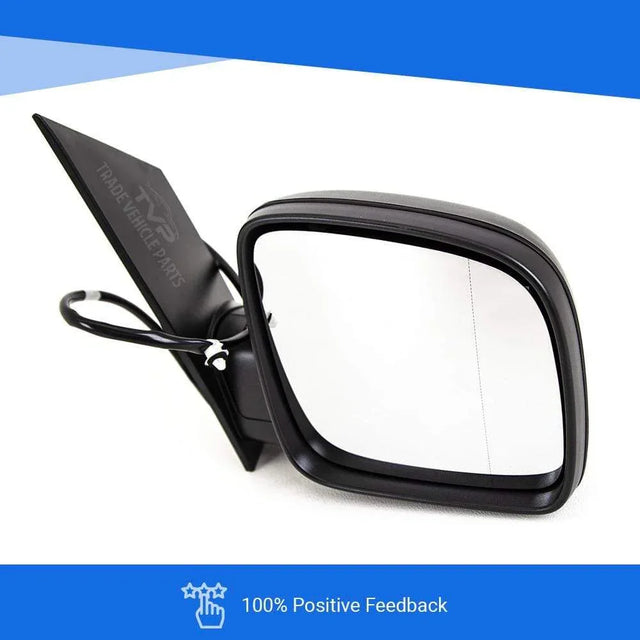 Fits VW Caddy 2004-2015 Door Wing Mirror Electric Heated Black Driver Side - image 5