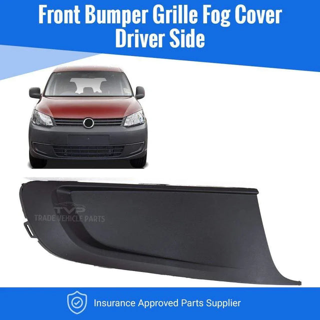 Fits VW Caddy 2010-2015 / VW Touran 2010-2015 Front Bumper Grille Fog Cover Driver Side  - image 4