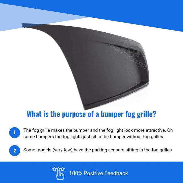 Fits VW Caddy 2010-2015 / VW Touran 2010-2015 Front Bumper Grille Fog Cover Driver Side  - image 6