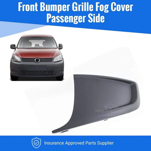 Fits VW Caddy 2010-2015 / VW Touran 2010-2015 Front Bumper Grille Fog Cover Passenger Side  - image 3