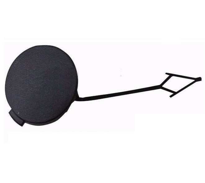 VW Caddy 2011-2015 Front Bumper Towing Eye Cover Mat Black 