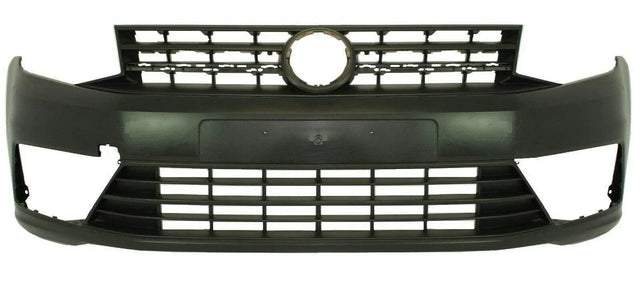 Fits VW Caddy 08/2015-2020 Front Bumper Black W/O Pdc & Washer Holes - image 2