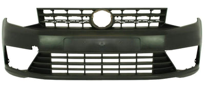 Fits VW Caddy 08/2015-2020 Front Bumper Black W/O Pdc & Washer Holes - tradevehicleparts.co.uk