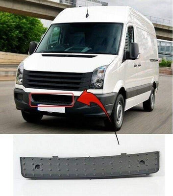 Fits VW Crafter 2006-2017 Front Bumper Step Cover Mat-Black - tradevehicleparts.co.uk