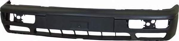 VW Golf 3 1992-1997 Front Bumper Black Spoiler Lamp Holes