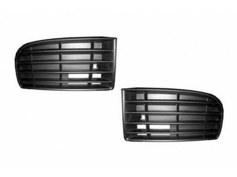 VW Golf Mk5 2004-2008 Front Bumper Fog Grille No Hole 4 Bars Pair Left & Right