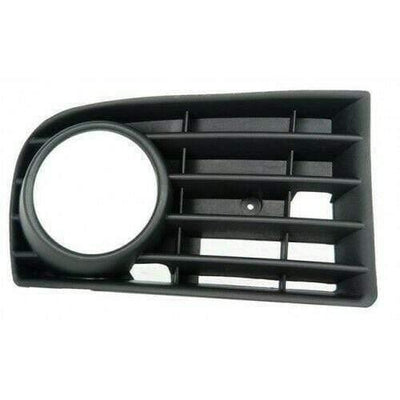 Fits VW Golf Mk5 2004-2008 Front Bumper Fog Grille With Fog Hole Driver Side  - tradevehicleparts.co.uk