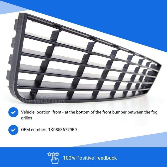 Fits VW Golf Mk5 Hatchback 2004-2008 Front Bumper Grille Centre - image 3