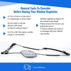 Fits VW Golf Mk5 Hatchback 3Dr 2004-2008 Front Electric Window Regulator W/O Motor Driver Side thumbnail