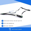 Fits VW Golf Mk5 Hatchback 3Dr 2004-2008 Front Electric Window Regulator W/O Motor Driver Side thumbnail