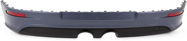 Fits VW Golf Mk5 R32 2006-2009 Rear Bumper Lower Section With Spoiler 2 Exhausts With 2 Cut Outs In Middle Primed With Black - image 2