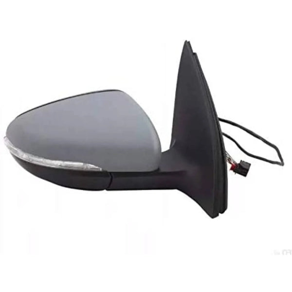 Fits VW Golf Mk6 2009-2012 Door Wing Mirror Electric Heated With Indicator, Primed Driver Side