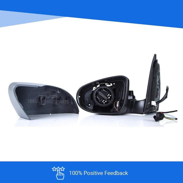 Fits VW Golf Mk6 2009-2012 Door Wing Mirror Electric Heated With Indicator, Primed Passenger Side - image 6
