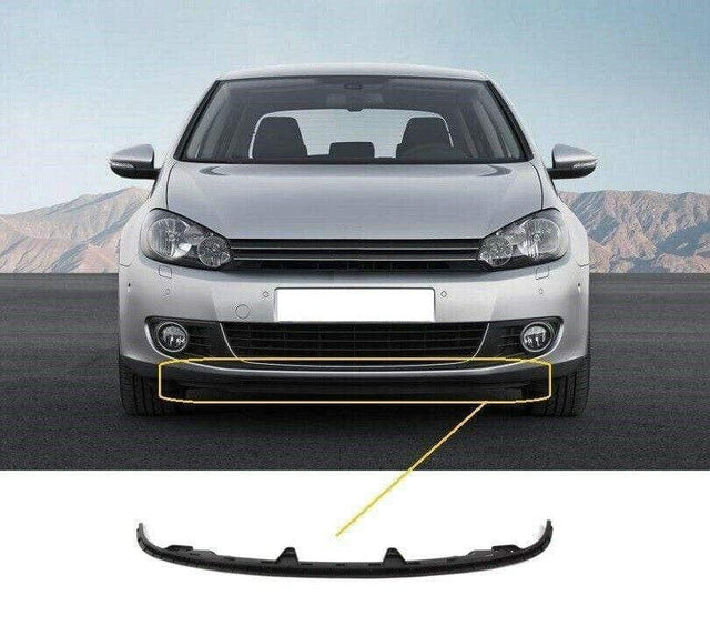 Fits VW Golf Mk6 2009-2012 Front Bumper Spoiler Retainer-Black - image 2