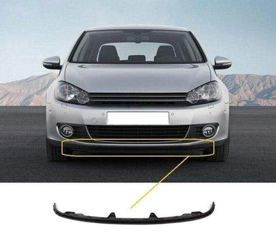 Fits VW Golf Mk6 2009-2012 Front Bumper Spoiler Retainer-Black - tradevehicleparts.co.uk