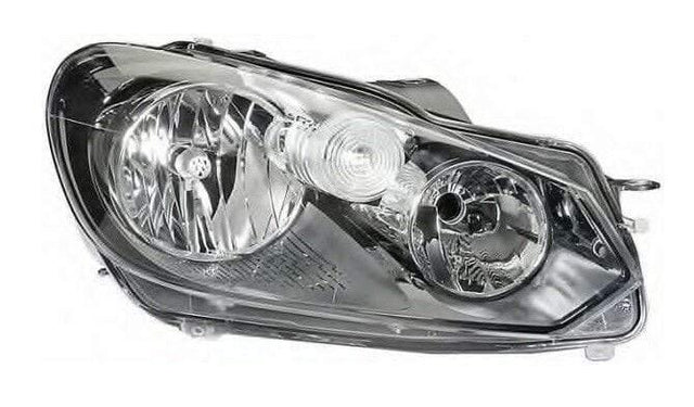 Fits VW Golf Mk6 2009-2012 Headlamp Headlight With Motor Halogen Type Driver Side - image 2