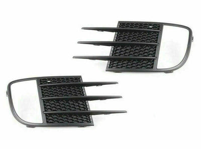 Fits VW Golf Mk6 2009-2013 Front Bumper Fog Grille Gti Gtd Pair Left & Right - tradevehicleparts.co.uk