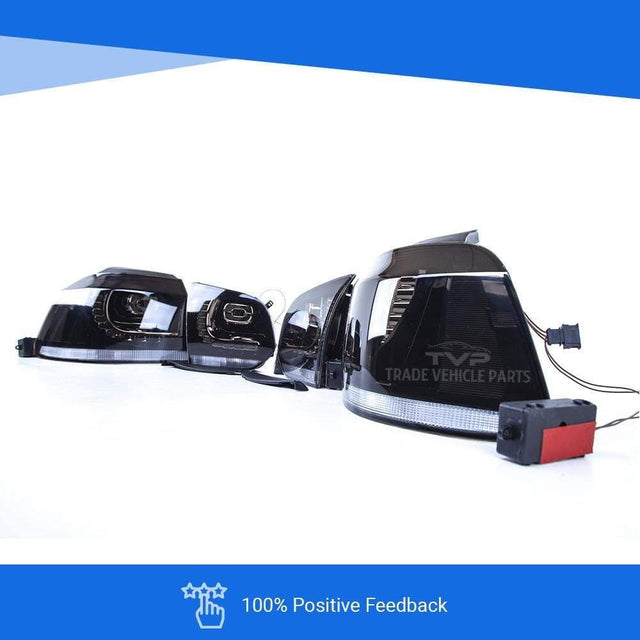 Fits VW Golf Mk6 R20/Gti/Gtd 2009-2012 Rear Light Lamp Led Gray Inner & Outer Section Set Left & Right - image 9