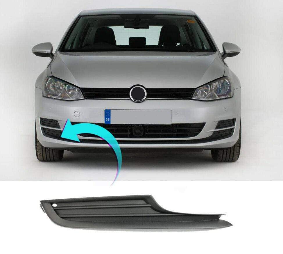 VW Golf Mk7 2013- Front Bumper Grille Driver Side