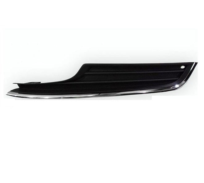 VW Golf Mk7 2013- Front Bumper Grille With Chrome Trim Passenger Side
