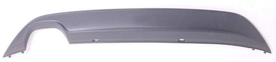 Fits VW Golf Mk7 2013- Rear Bumper Spoiler Twin Exhaust Pipes Mat Black - tradevehicleparts.co.uk