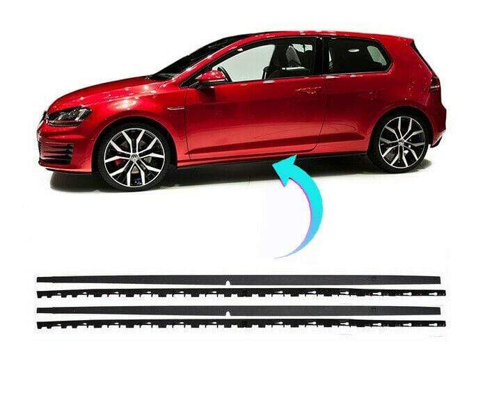 VW Golf Mk7 Gti 2013- Side Skirts Set With Brackets Passenger & Driver Side