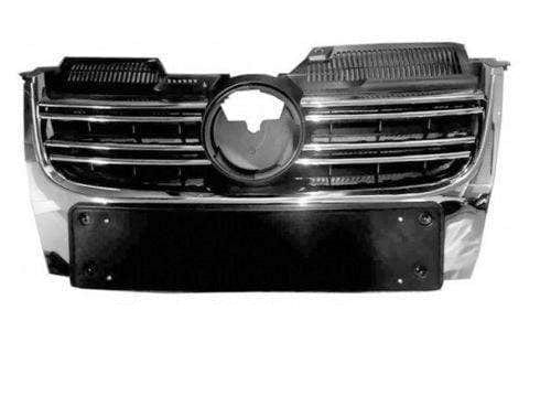 VW Jetta 2006-2010 Front Grille Main Centre With Chrome Frame & Plate Moulding