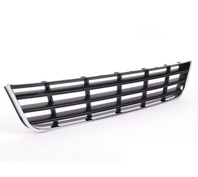Fits VW Passat 2005-2010 Front Centre Bumper Grille With Chrome Trim - tradevehicleparts.co.uk