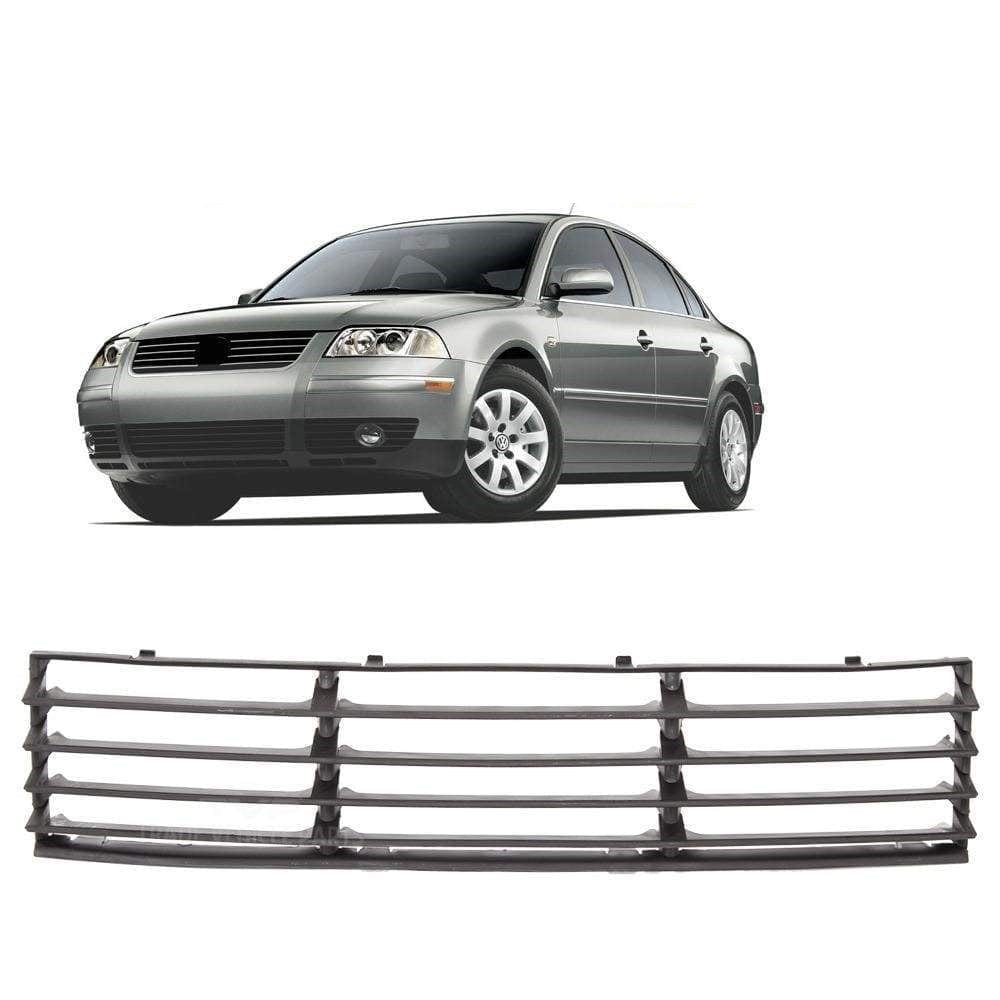 VW Passat B5.5 2000-2005 Front Centre Bumper Grille Mat-Black