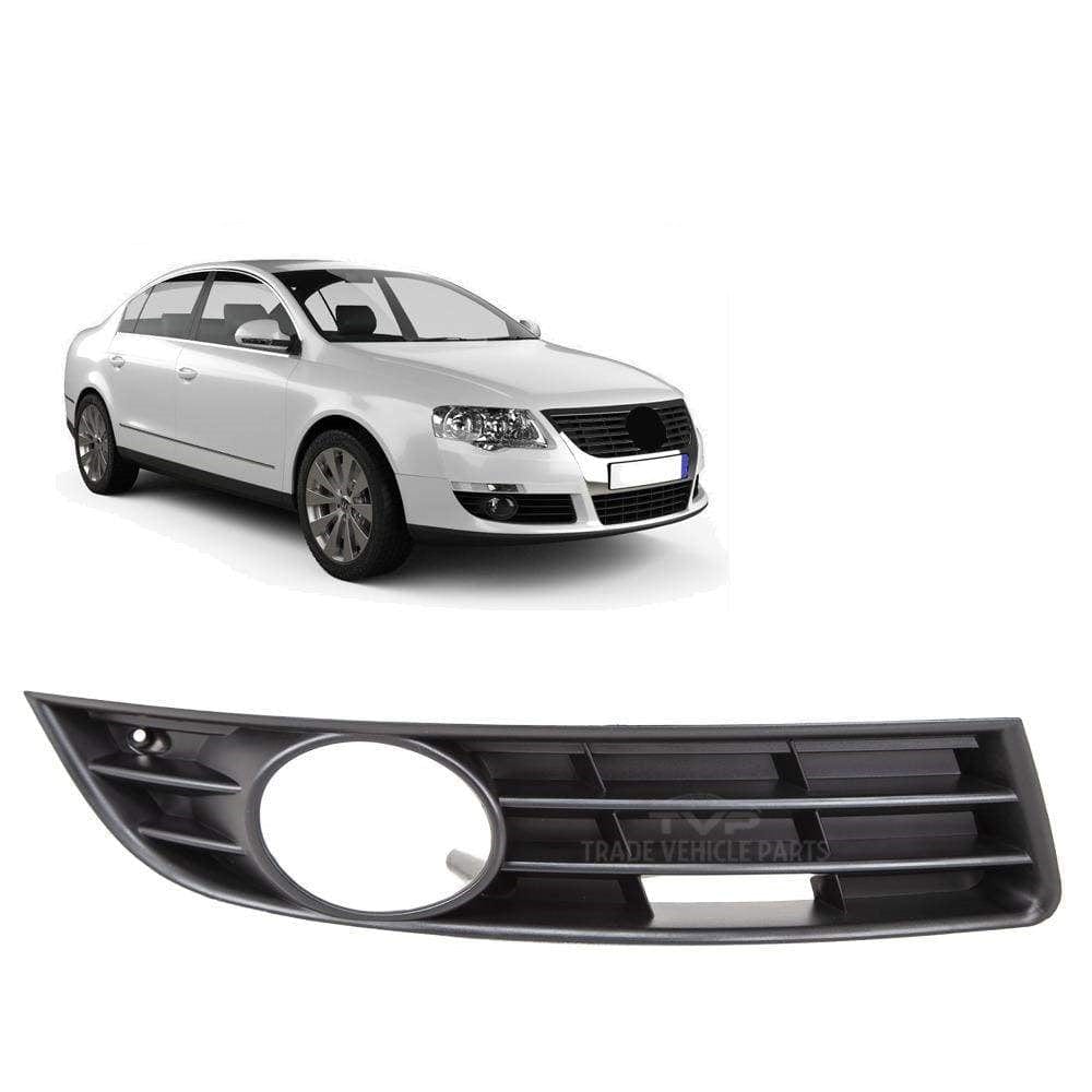 VW Passat B6 2005-2010 Driver Side Front Bumper Fog Grille With Fog Hole