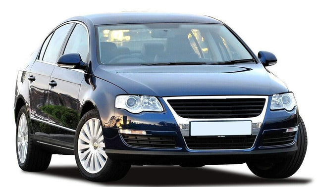 Fits VW Passat B6 2005-2010 Front Bumper Spoiler Black - image 6