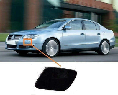 Fits VW Passat B6 2005-2010 Headlight Washer Jet Cover Passenger Side - tradevehicleparts.co.uk