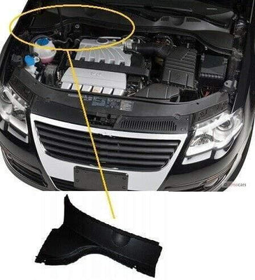 Fits VW Passat B6 2005-2010 Water Deflector Driver Side - tradevehicleparts.co.uk