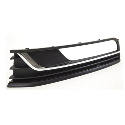 Fits VW Passat B7 2011-2014 Front Bumper Fog Grille Fog Hole Chrome Trim Left - tradevehicleparts.co.uk