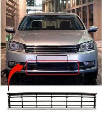 Fits VW Passat B7 2011-2014 Front Bumper Grille With Chrome Moulding - tradevehicleparts.co.uk