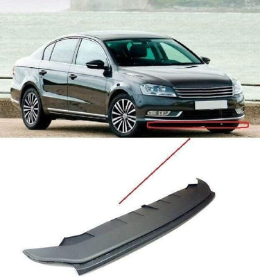 Fits VW Passat B7 2011-2014 Front Bumper Lower Centre Spoiler - tradevehicleparts.co.uk