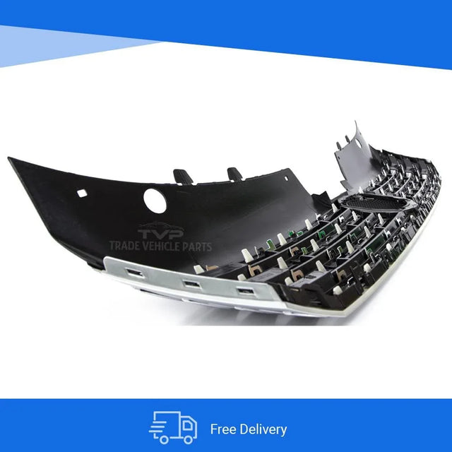 Fits VW Passat B7 2011-2014 Front Top Grille With Silver & Chrome Moulding - image 7