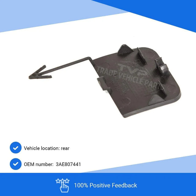 Fits VW Passat B7 Estate 2011-2014 Rear Bumper Tow Eye Cover - image 3