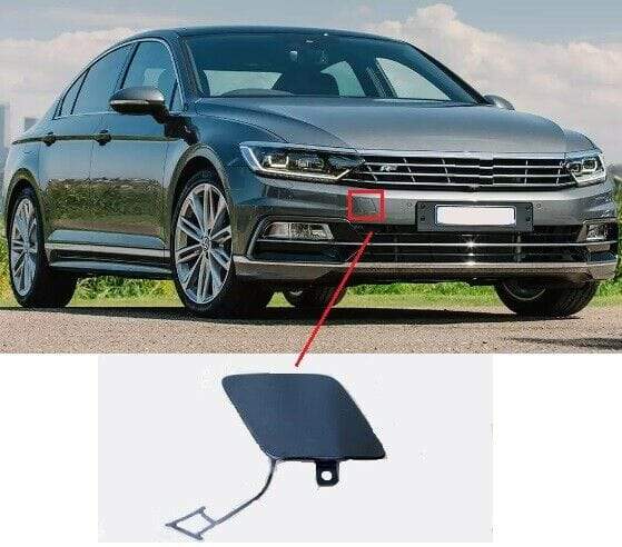 VW Passat B8 2015- Front Bumper Tow Eye Cover